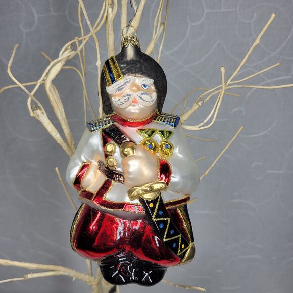 VTG Polonaise Mercury Blown Glass Ornament Kurt Adler Russian Cossack Dancer - Picture 2 of 15